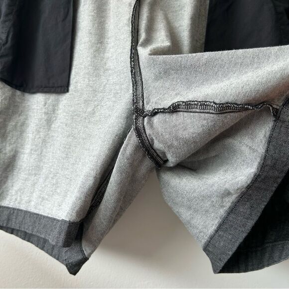Eileen Fisher Gray Casual Shorts - Picture 5 of 7